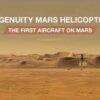 NASA Mars helicopter inventiveness: how to observe first trip on another planet